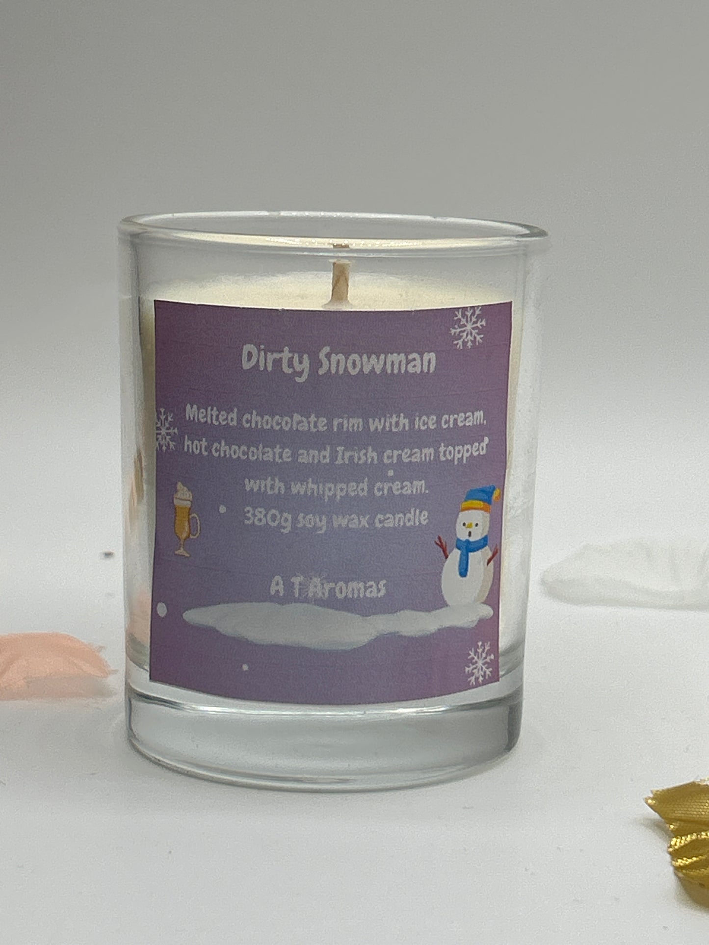 Christmas Glass Candle 20cl